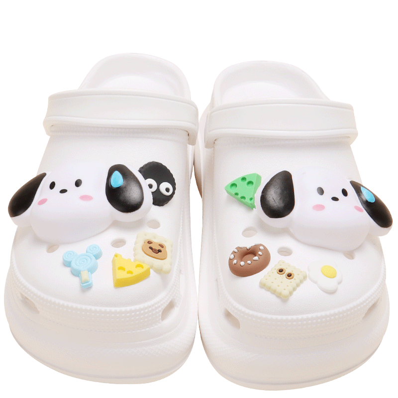 🐶DIY-Playful and Adorable! Cartoon Sweat - Drop Dog Clogs