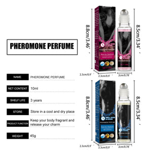 Long Lasting Pheromone Perfume for Men & Women, Ladies & Gentlemen Perfume, Women's Eau de Parfum Dreamy Glamorous Sexy Smell, 10ml, 0.33 Fl Oz