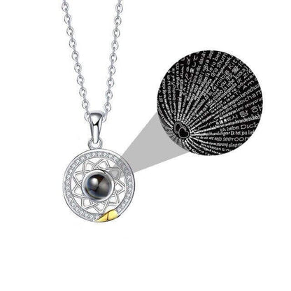 Necklace That Says I Love You 100 Languages