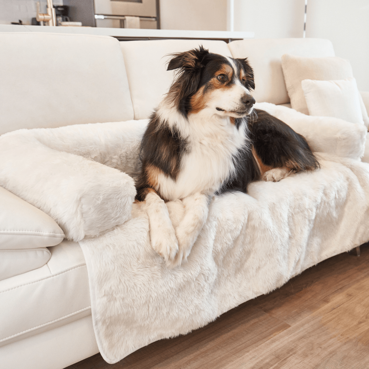 PupProtector™ Waterproof Couch Lounger - Polar White