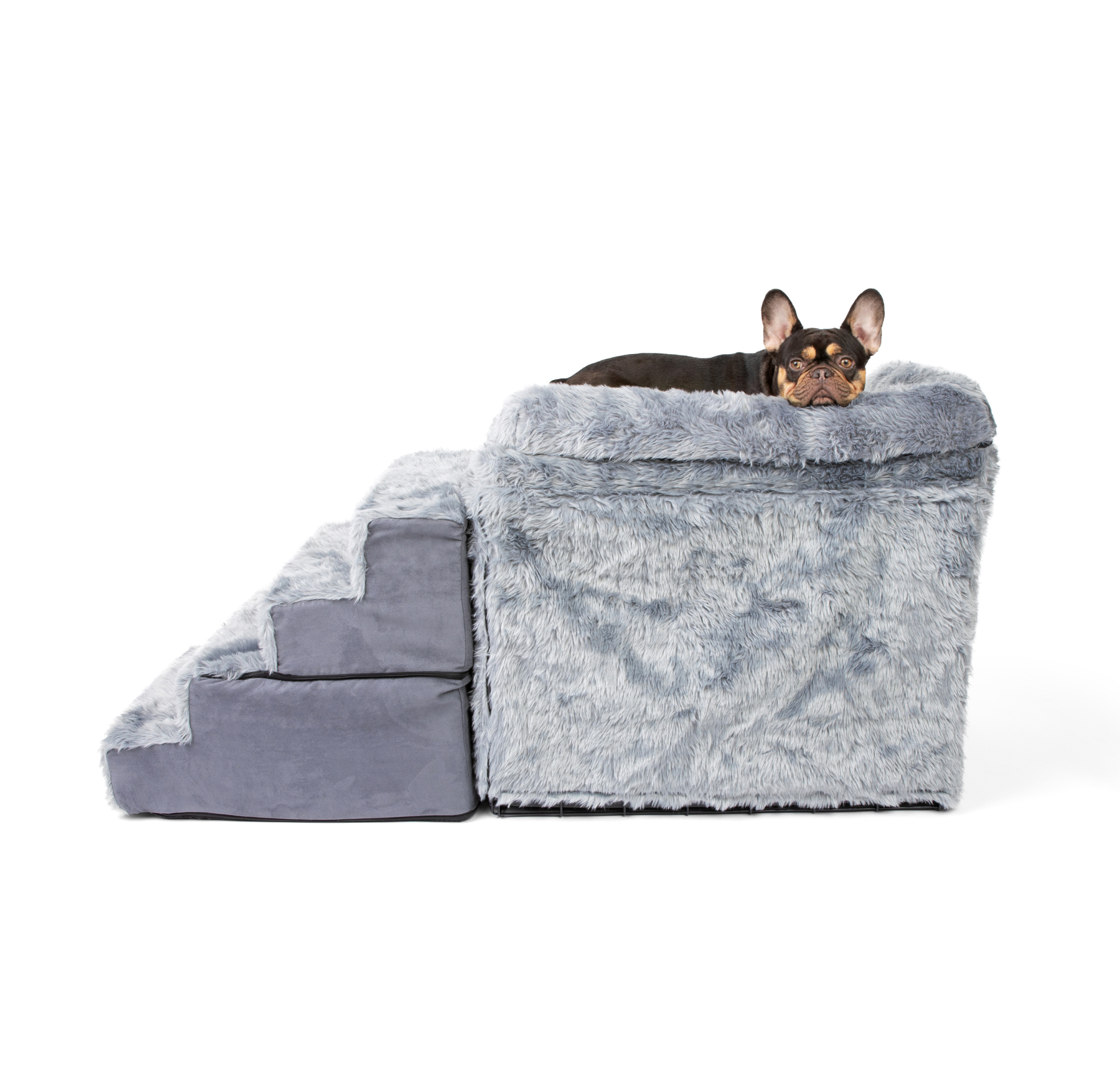 Pet Bedside Sleeper Crate Kit & Stairs