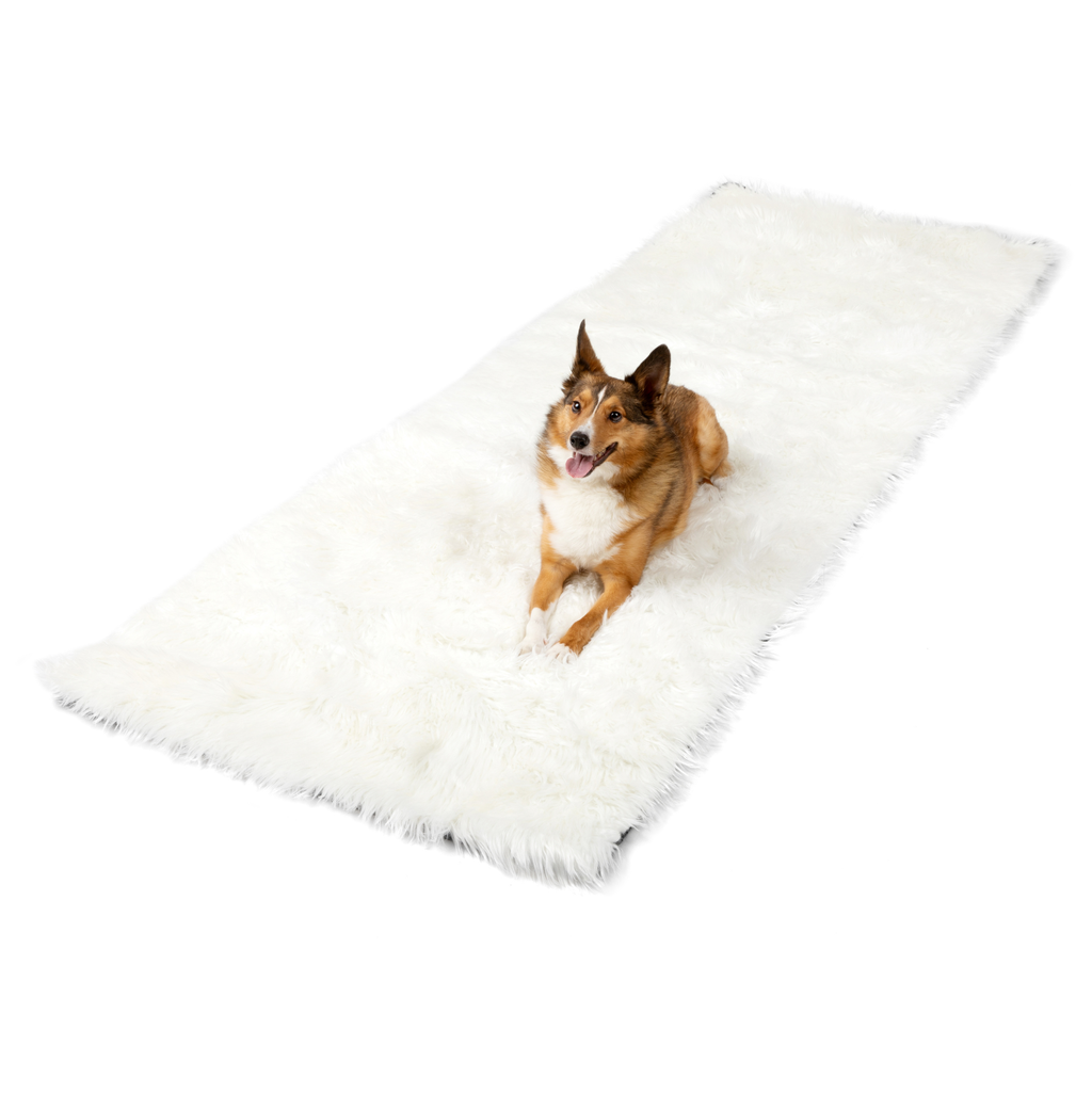 PupProtector™ Waterproof Bed Runner - Polar White