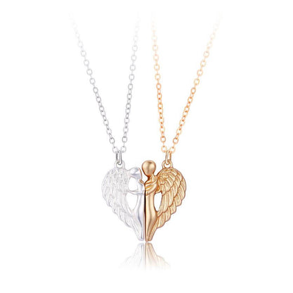 Guardian Heart Magnetic Couple Necklaces - Bond Token