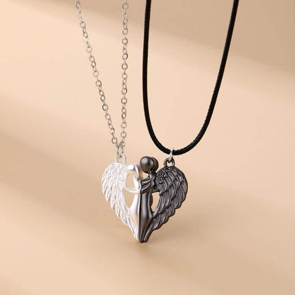Guardian Heart Magnetic Couple Necklaces - Bond Token