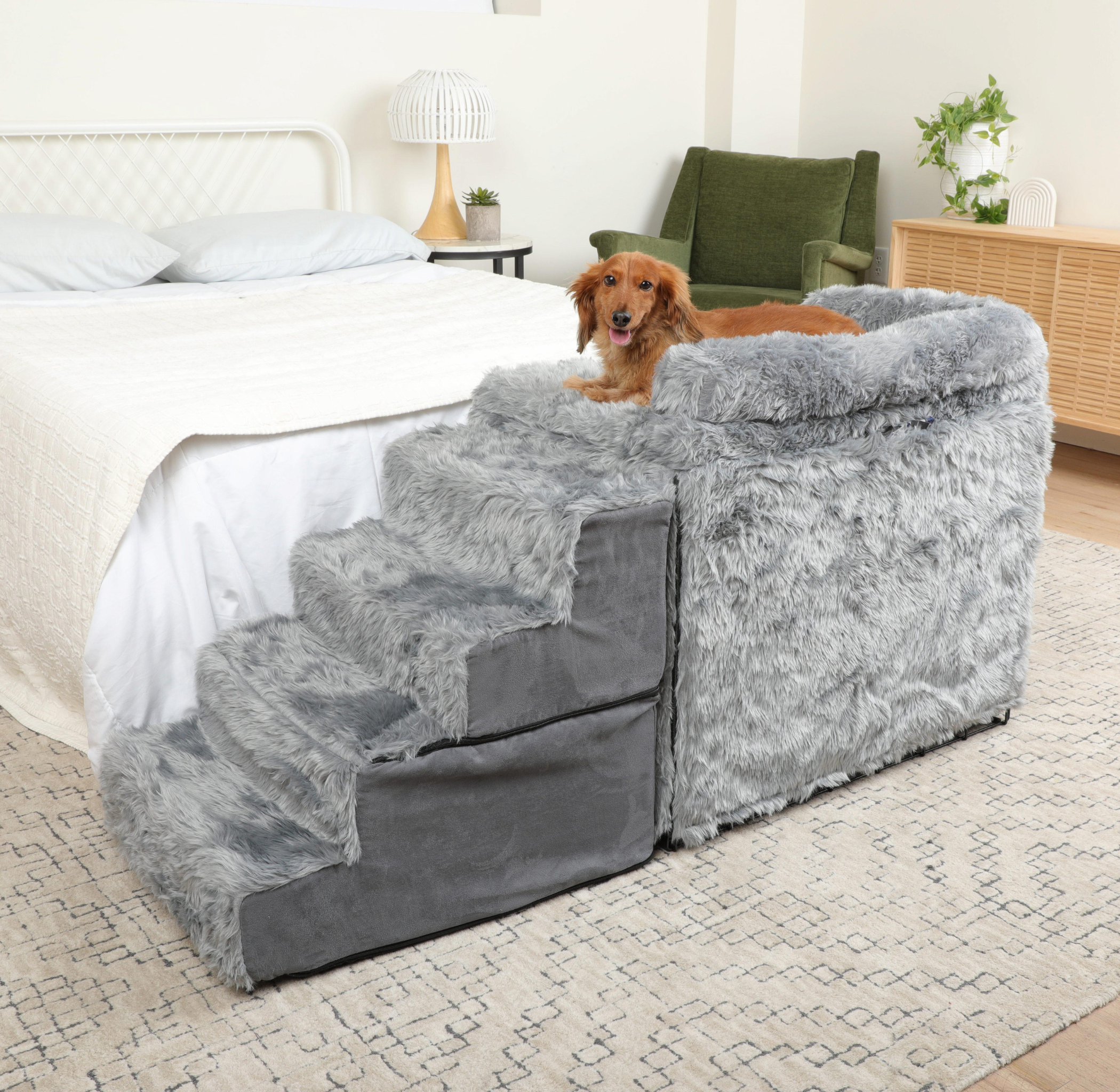 Pet Bedside Sleeper Crate Kit & Stairs