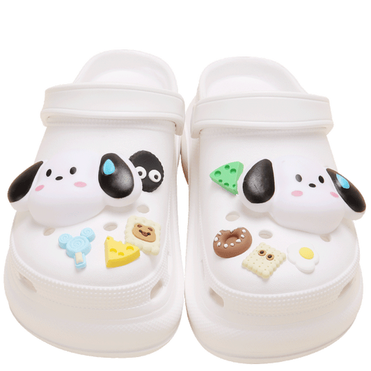 🐶DIY-Playful and Adorable! Cartoon Sweat - Drop Dog Clogs