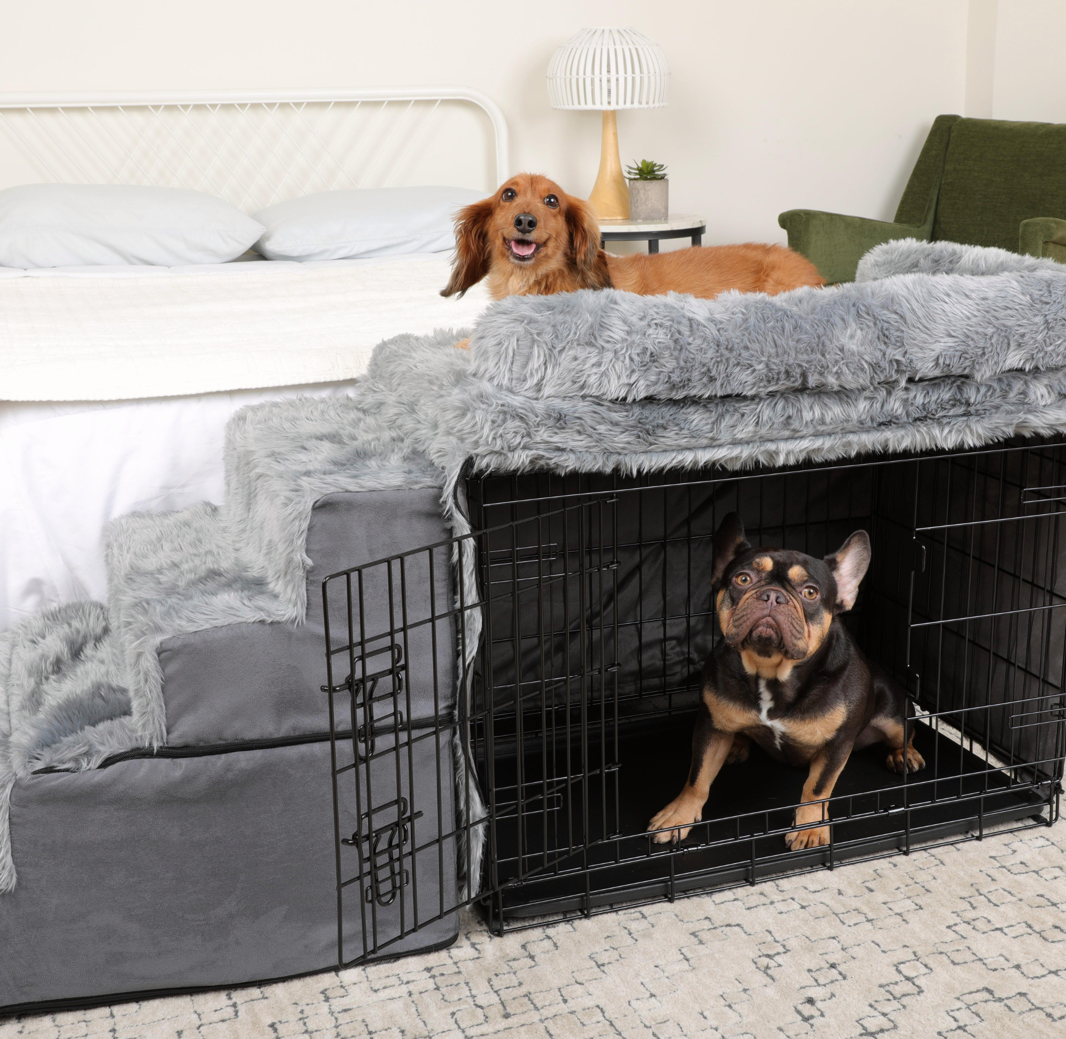 Pet Bedside Sleeper Crate Kit & Stairs