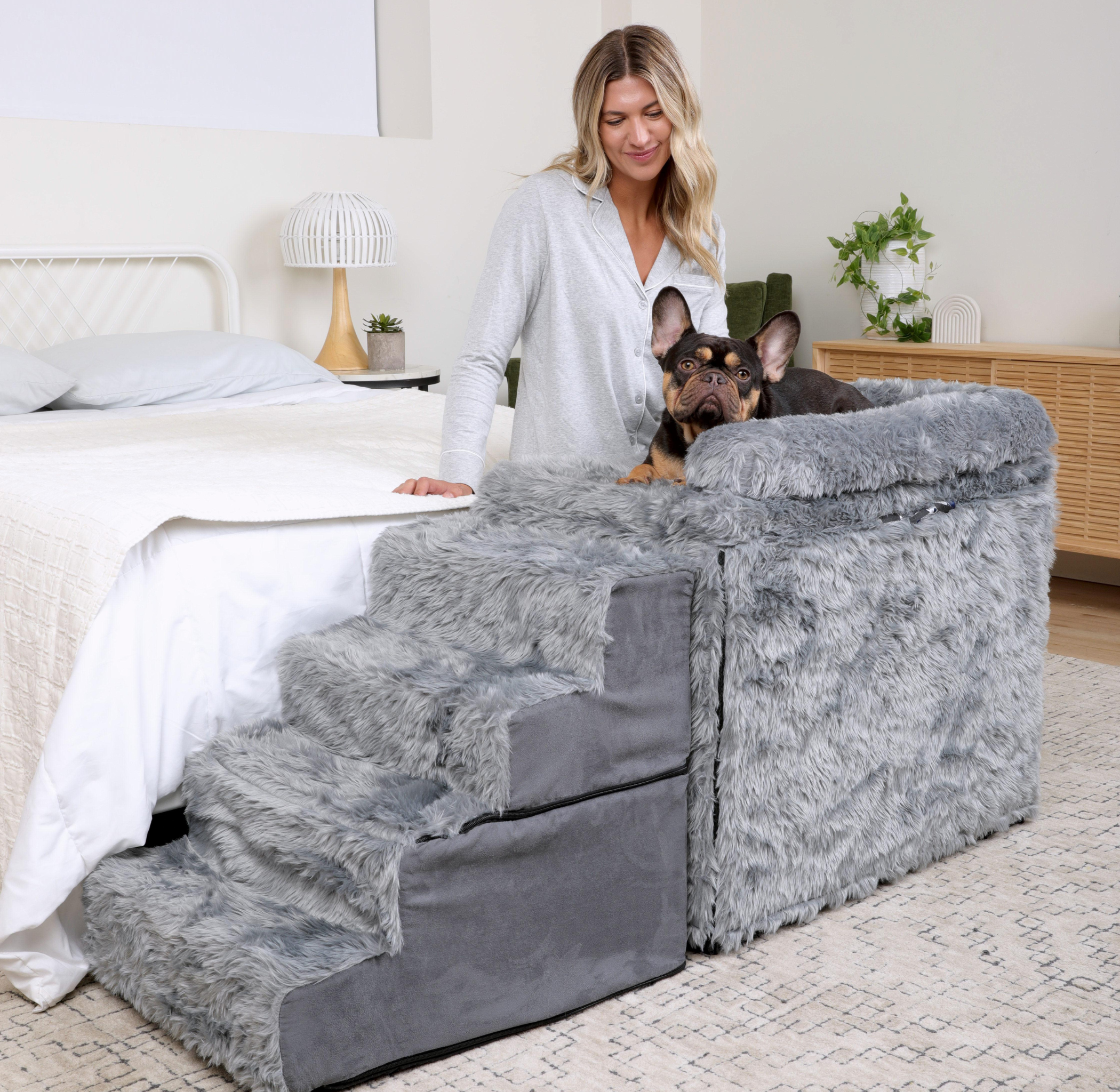 Pet Bedside Sleeper Crate Kit & Stairs