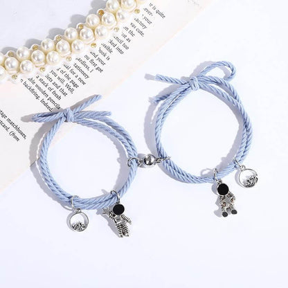 Astronaut Magnetic Bracelet for Couples