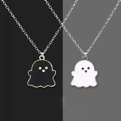 Cute Ghost BFF Necklace A Pair