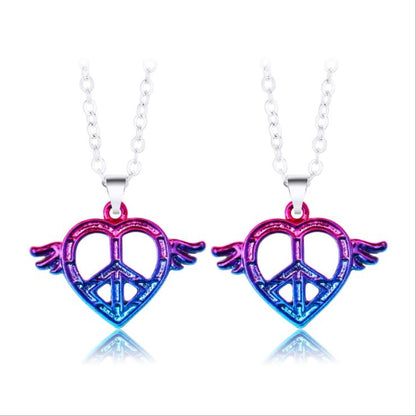 Heart with Wings Necklace