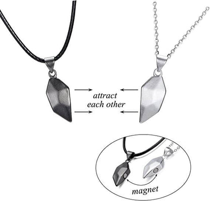Personalized Magnetic Heart Necklace
