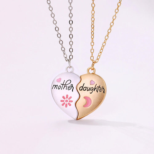 Mother Daughter Necklace Set of 2