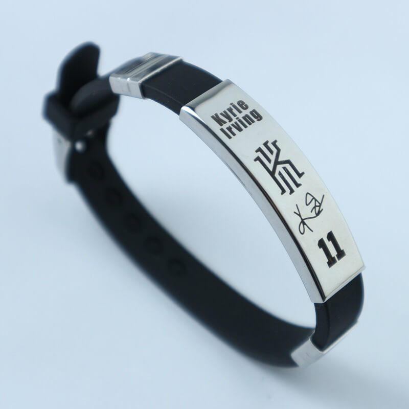 NBA Star Personalized Signature Silicone Bracelet