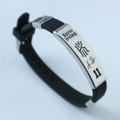 NBA Star Personalized Signature Silicone Bracelet