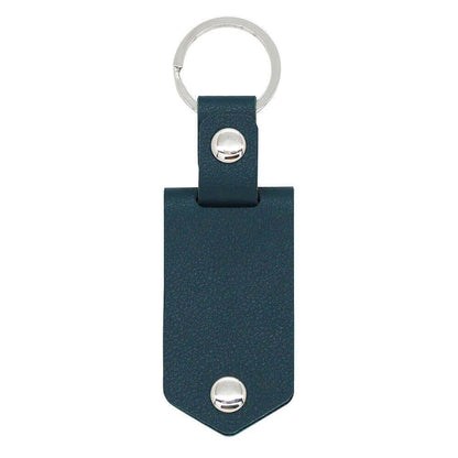 Personalized Leather Keychain with Picture and Text