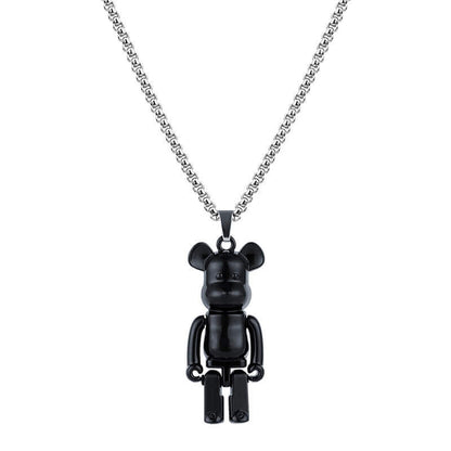 Punk Rock Violent Bear Necklaces