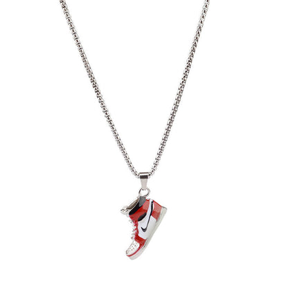 3 Color Punk Shoe Necklaces for Friends
