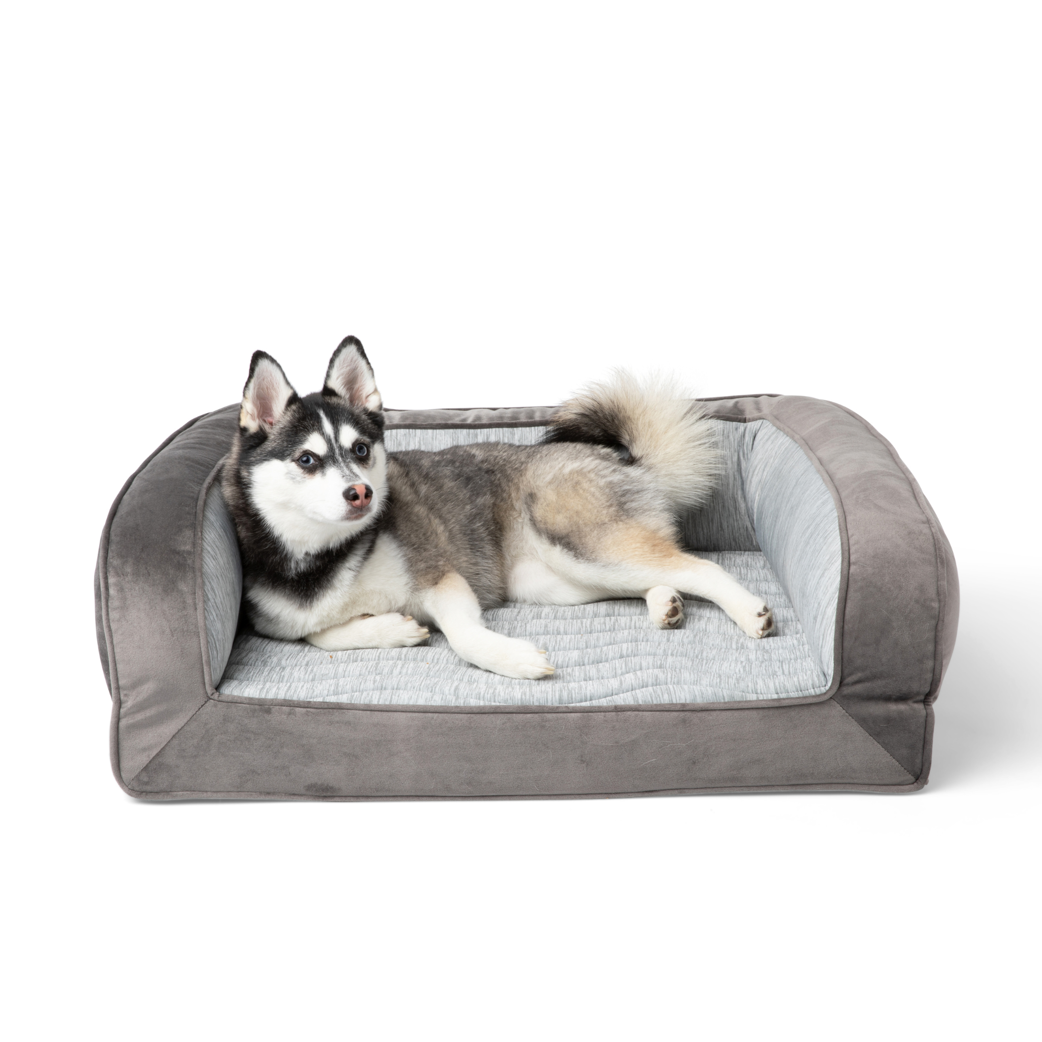 PupChill™ Cooling Bolster Dog Bed + Waterproof Blanket Bundle