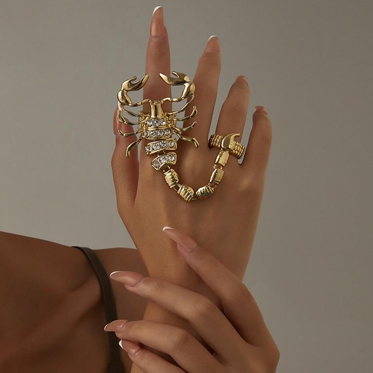 Scorpio Jewelry, Scorpion Adjustable Ring 2.0
