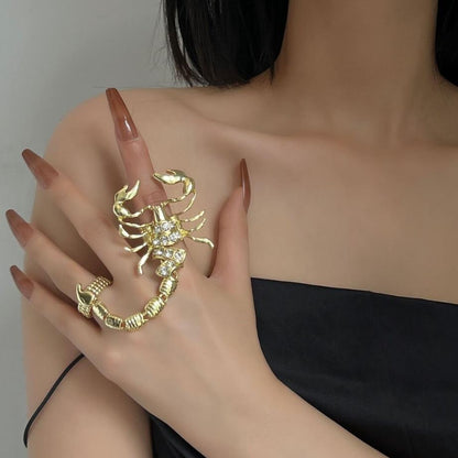 Scorpio Jewelry, Scorpion Adjustable Ring 2.0