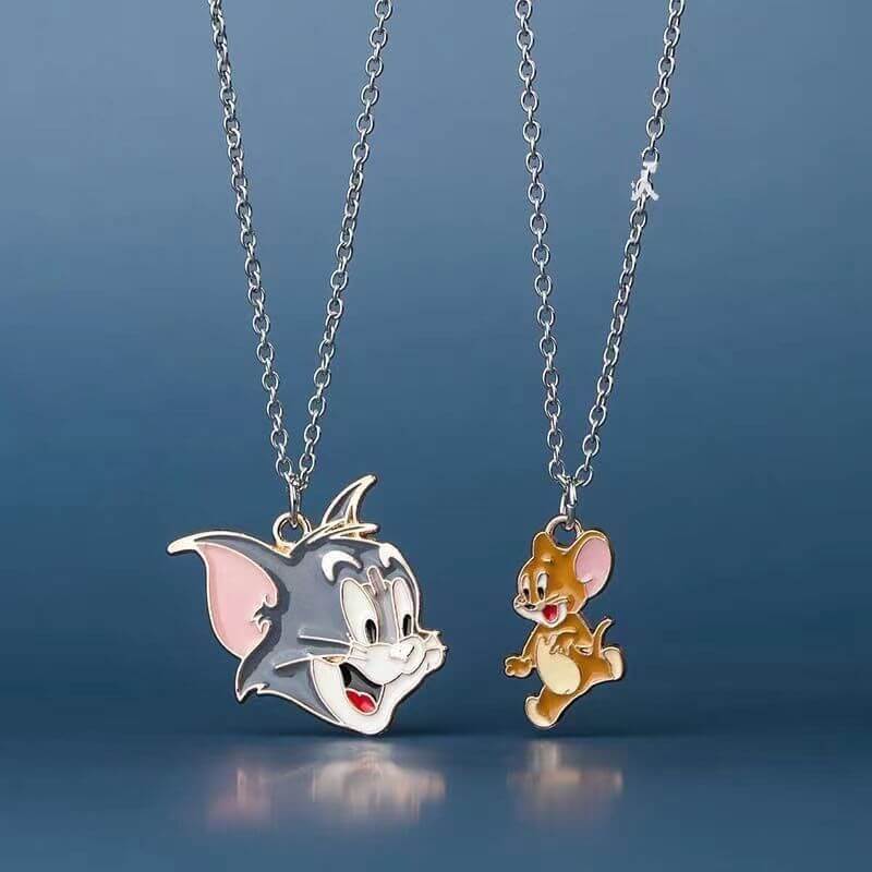 Tom and Jerry Best Friends Forever Necklaces