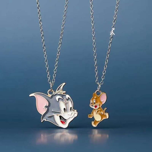 Tom and Jerry Best Friends Forever Necklaces