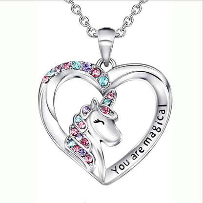 Unicorn Necklace Set