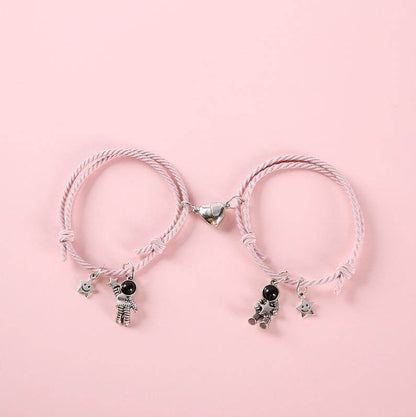 Astronaut Magnetic Best Friend Bracelet