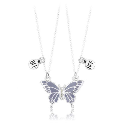Butterfly Pendant Necklace for BFF