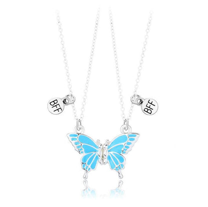 Butterfly Pendant Necklace for BFF