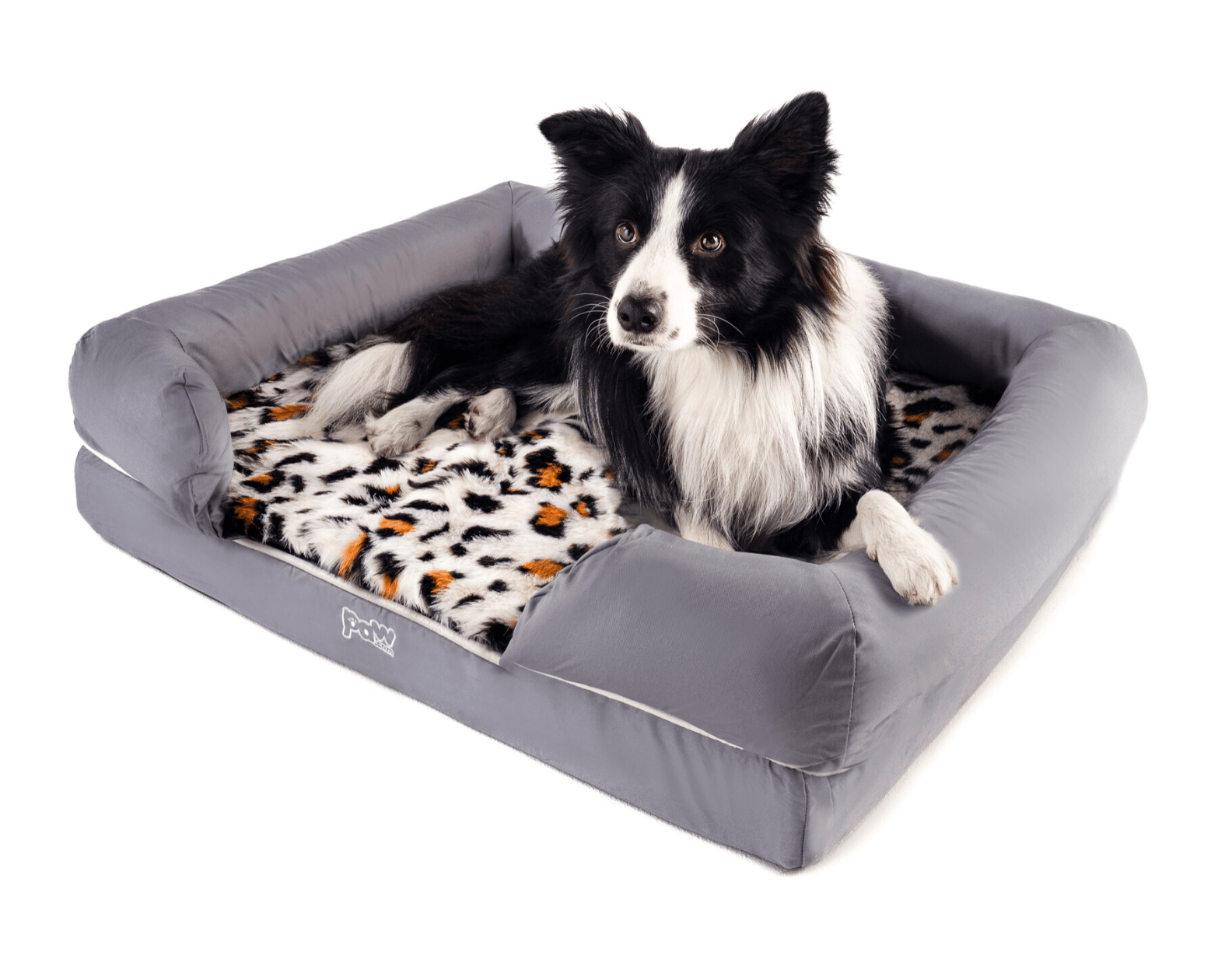 PupLounge™ Topper - Cheetah Faux Print (Bed Not Included)