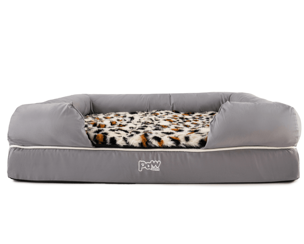 PupLounge™ Topper - Cheetah Faux Print (Bed Not Included)
