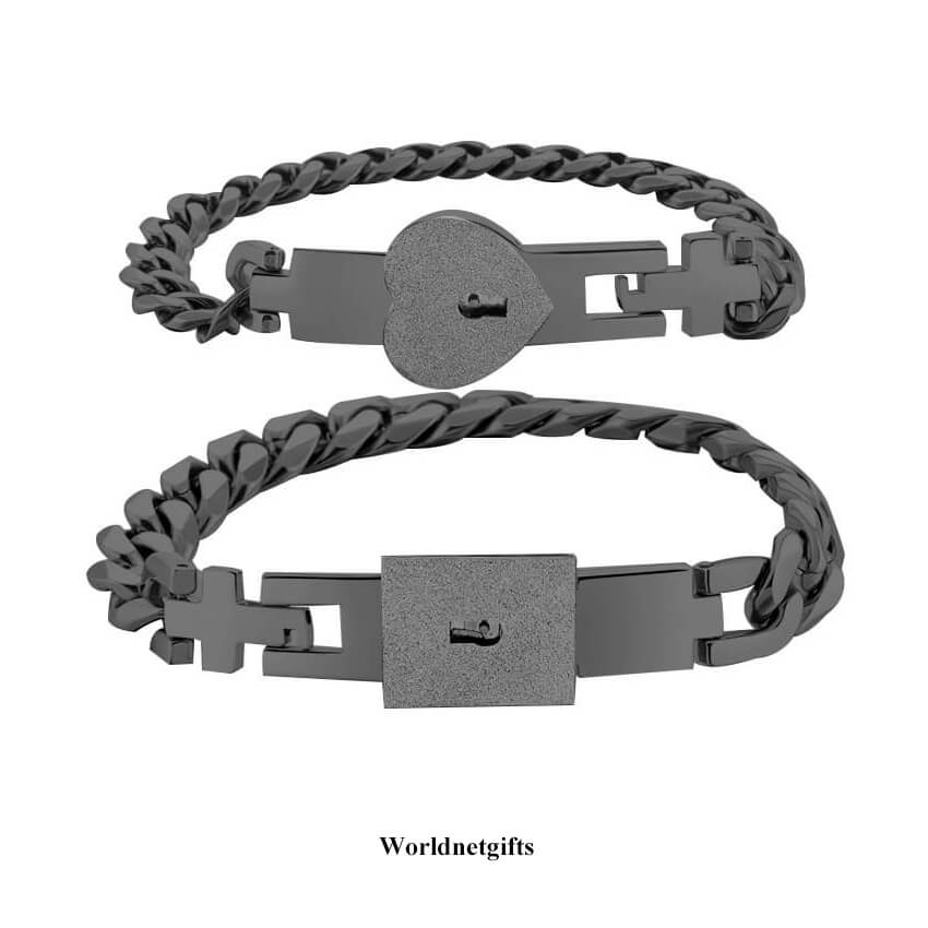 Lock & Key Bracelet for Boyfriend, Girlfriend, Lover