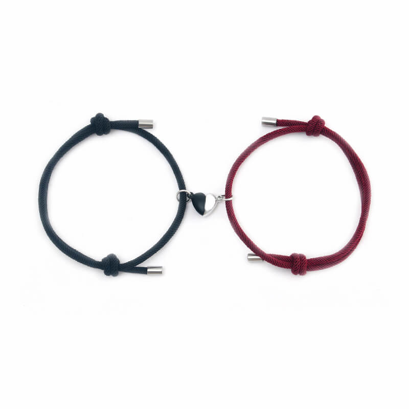 Heart Magnetic Bracelet for Two People