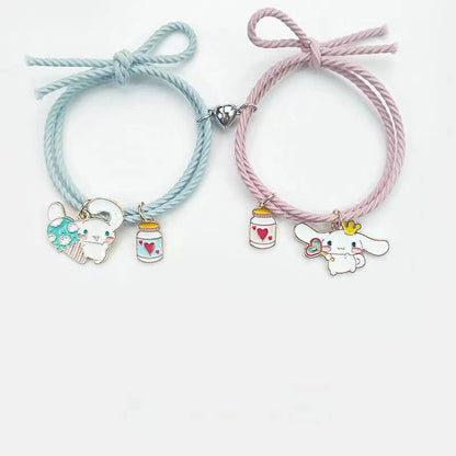 2-4 Best Friends Cute Magnetic Friendship Bracelets