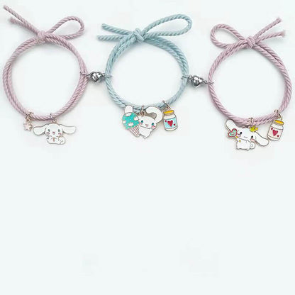 2-4 Best Friends Cute Magnetic Friendship Bracelets