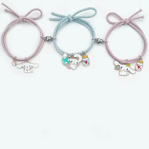 2-4 Best Friends Cute Magnetic Friendship Bracelets