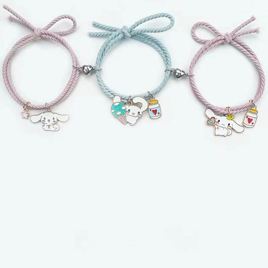 2-4 Best Friends Cute Magnetic Friendship Bracelets