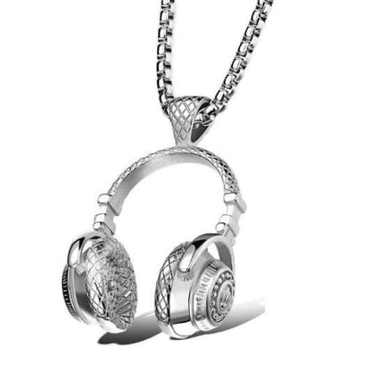 Headphone Pendant Necklace