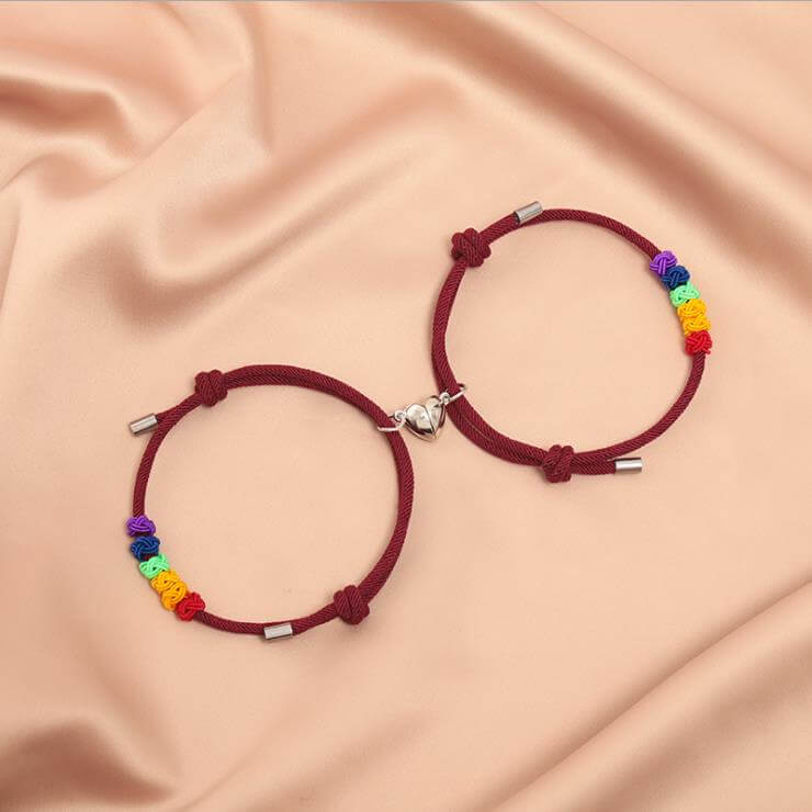 Heart Magnetic Bracelet for Couple Bestfriend