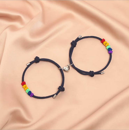 Heart Magnetic Bracelet for Couple Bestfriend