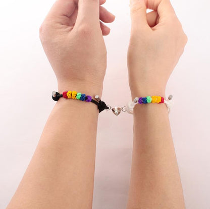 Heart Magnetic Bracelet for Couple Bestfriend