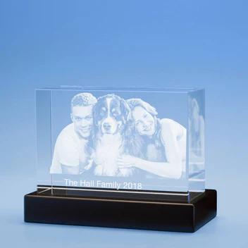 Brick 3D Photo Crystal