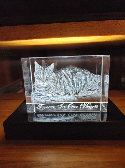 Brick 3D Photo Crystal