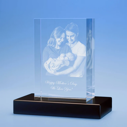 Tower 3D Photo Crystal