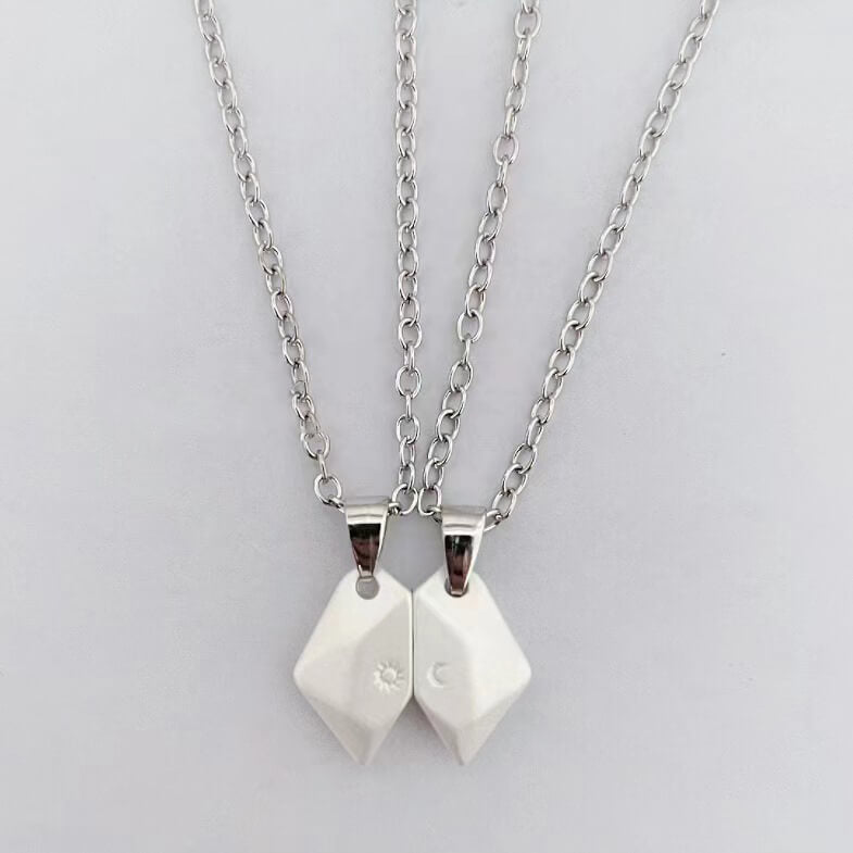 Moon & Sun Matching Magnetic Necklaces