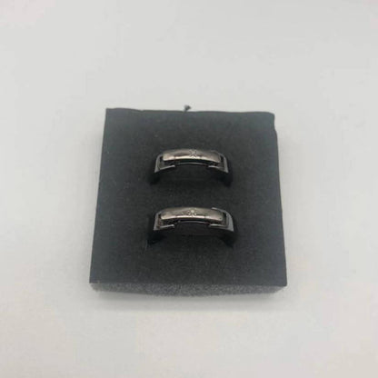 2Pcs Name Engraved Rings for Couples
