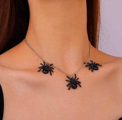 Spider Necklace for Halloween