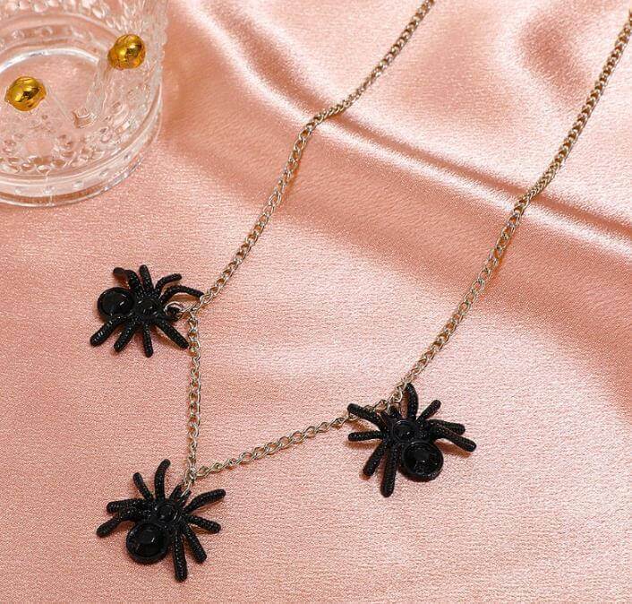 Spider Necklace for Halloween